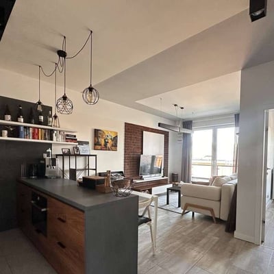 Miete einer gemütlichen 2-Zimmer-Wohnung, 44 m², Grabiszyn, Breslau, Polen